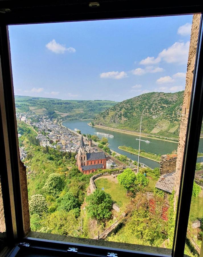 Burghotel Auf Schoenburg โอเบอร์เวเซิล ภายนอก รูปภาพ
